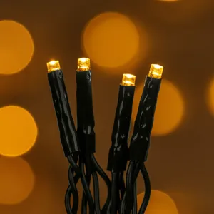 Instalație Lumini LED Crăciun 180 Becuri Alb Extra-Cald 9m Extensibilă
