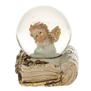 Glob de Zapada Decorativ de Craciun Ingeras pe Bază Carte