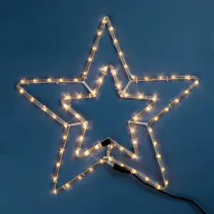 Stea LED din furtun luminos cu programare - Iluminat decorativ