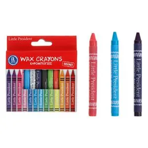 Set de Creioane Cerate Mini Subtiri cu Culori Variate