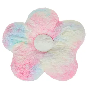 Pernă decorativă formă de floare Tie Dye, 40 cm