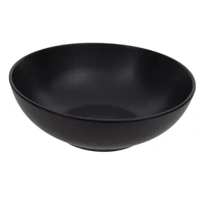 Bol Ceramic Negru Nordic cu Design Minimalist
