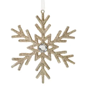 Ornament de Crăciun cu Glitter și Strass
