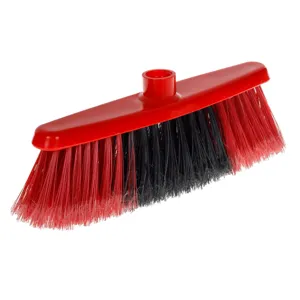 Mătură medie, acoperire roșie, 25 cm