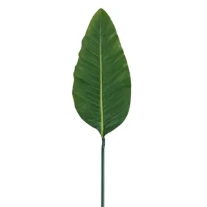 Frunză artificială de bananier, 103 cm, verde