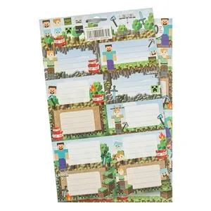 Etichete Autocolante Builder, 20 bucăți - Design Creativ