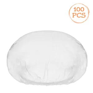 Casce de protecție pentru duș transparente, set 100 bucăți