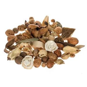 Potpourri Decorativ cu Flori Maro și Aromă de Vanilie, 120g