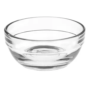 Bol din sticlă transparentă pentru sosuri și dressinguri 80 ml