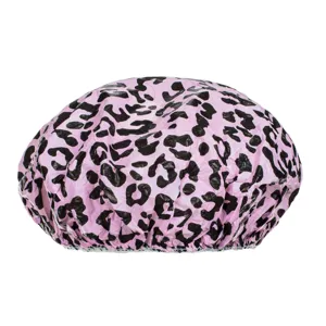 Casca de dus plastic animal print set 3 bucati roz negru