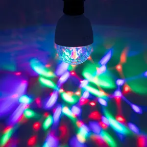 Lampa Party LED Multicolor cu Telecomandă și Rotire 360°