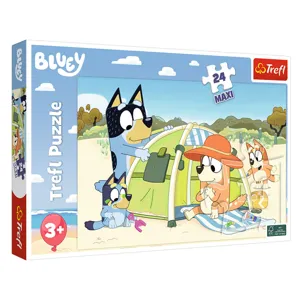 Puzzle pentru copii cu Bluey, 24 piese maxi, multicolor
