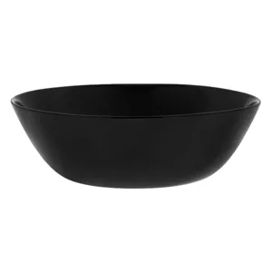 Bol rotund negru din opal 550ml pentru servire