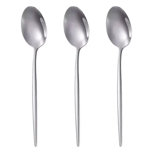 Set de 3 Linguri din Oțel Inoxidabil Lucios, 22cm