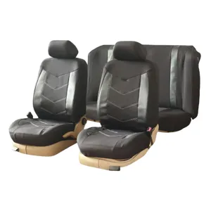 Set Huse Scaune Auto Negre - Protecție Completă pentru Interiorul Mașinii