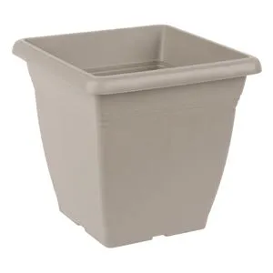 Ghiveci din plastic moca cu textură fină pentru grădină