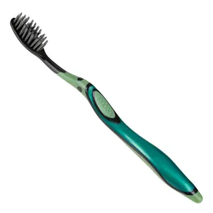 Perie de dinti cu peri moi și maner ergonomic pentru curățare profundă