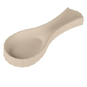 Suport pentru ustensile din plastic crem, 28 cm
