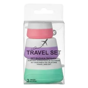 Set Recipiente Silicon Calatorie Multicolor 10ml, 20ml & 30ml