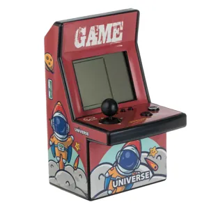 Consolă Gaming portabilă cu 26 de jocuri, model spațiu