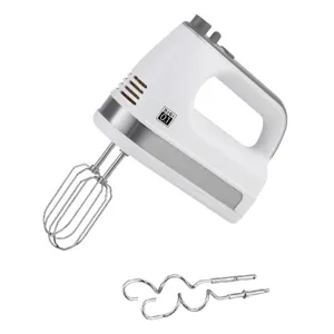 Mixer de mana electric, 300W, 5 viteze, Alb
