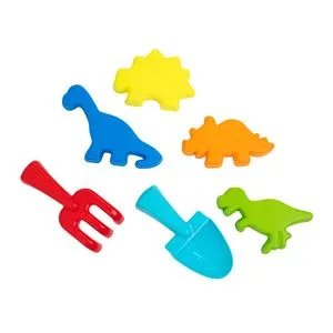Set Forme pentru Nisip cu Dinozauri, 6 buc, Multicolor