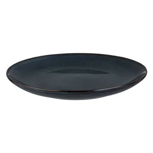 Farfurie Ceramică Glaze Albastru-Negru 26.5 cm pentru mașina de spălat vase