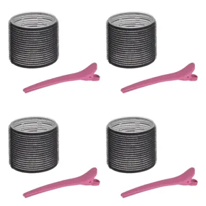 Set Bigudiuri cu Clips pentru bucle groase de păr