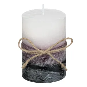 Lumanare parfumata decorativa, Ø5x7.5cm, Alba, Aroma de orhidee, Durata 15 ore