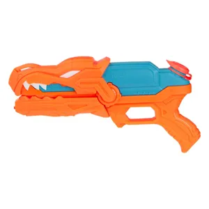 Pistol de apă cu design dragon, 37 cm, portocaliu și albastru