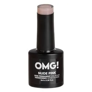 Oja de unghii semipermanentă, Nude Roz, 8 ml