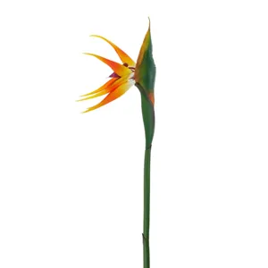 Ramură artificială Pasărea Paradisului, 90 cm, Multicolor
