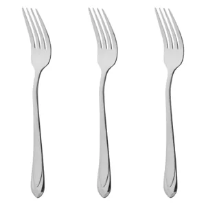 Set furculite otel inoxidabil triunghiulare 21.5cm