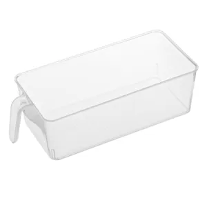 Organizator Transparent pentru Frigider și Congelator cu Maner