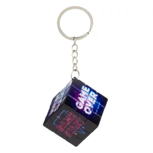 Breloc Cub Rubik pentru chei și ghiozdan