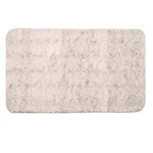 Covoras decorativ din imitație de blană bej ecru, 130x90 cm