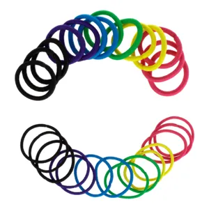 Set de Elastice Par Colorate pentru Copii – Subtiri & Groase
