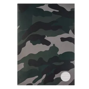 Caiet de dictando A4, 100 de file, Copertă camuflaj