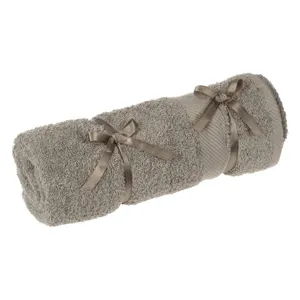 Prosop Baie Bumbac Taupe 150x100cm GSM 450