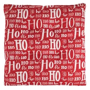 Perna Scaun Decorativa de Crăciun Rosie HO HO HO
