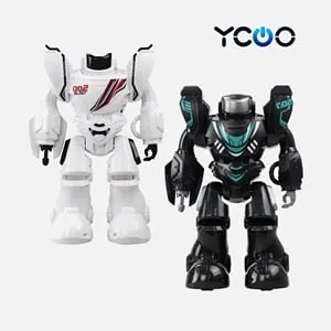 Robot cu telecomandă și lansator mecanic pentru copii