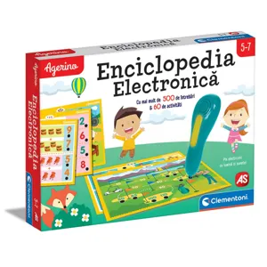 Joc Educativ Enciclopedia Electronica, 60 de activitati, Multicolor