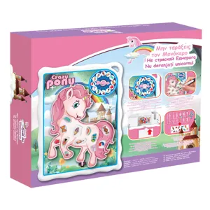 Joc de indemanare cu Unicorn, 12 obiecte, Roz
