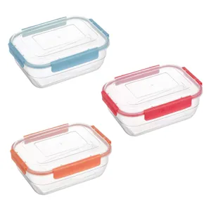 Set Caserole Alimente cu Capac Transparent pentru Organizare Eficientă