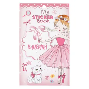 Set Autocolante Balerine și AnimaLuțe în Nuanțe de Roz pentru Copii
