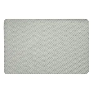 Suport Farfurie cu Model Romburi, Gri, 45x30cm