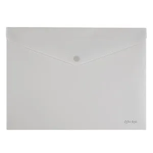 Mapa cu Capsa A4 Soft Touch Gri Mat, 1 bucata