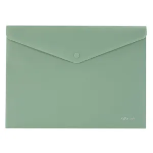 Mapă A4 cu Capsă, Soft Touch Mat, Kaki