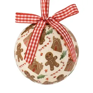 Ornament Brad de Craciun Glob Om de Turta Dulce