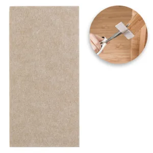 Protecție adezivă din pasla pentru mobilier 20x10 cm bej